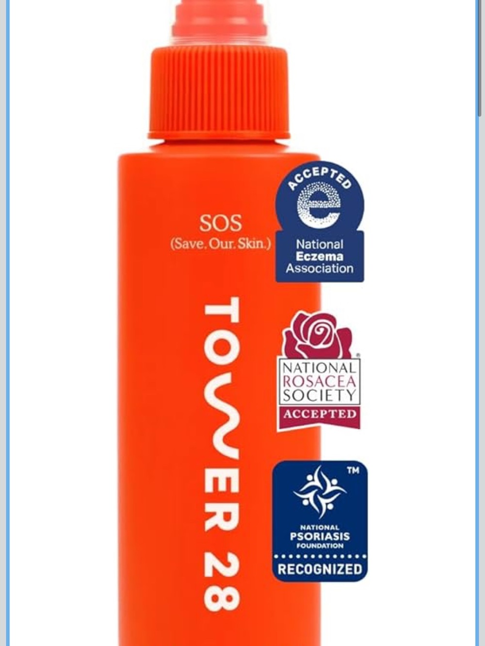 Tower 28 SOS Soothing Skin Rescue Gel – Orange
